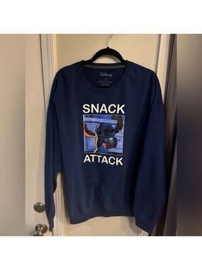Official Disney- Stitch Snack Attack Sweatshirt